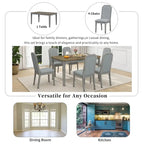 Bala Farmhouse 7-Piece Dining Sets by GDFStudio