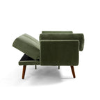Convertible Sleeper Sofa Futon Sofa Bed Recliner Lounge For Living Room