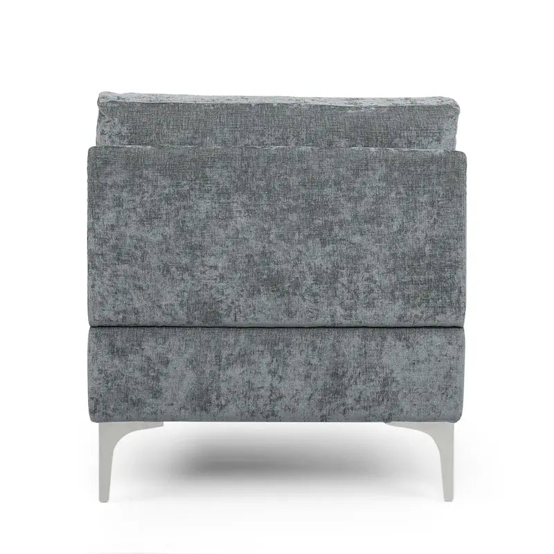 Beamon Contemporary Fabric Chaise Lounge by  - 69.00 L x 29.00 W x 30.00 H