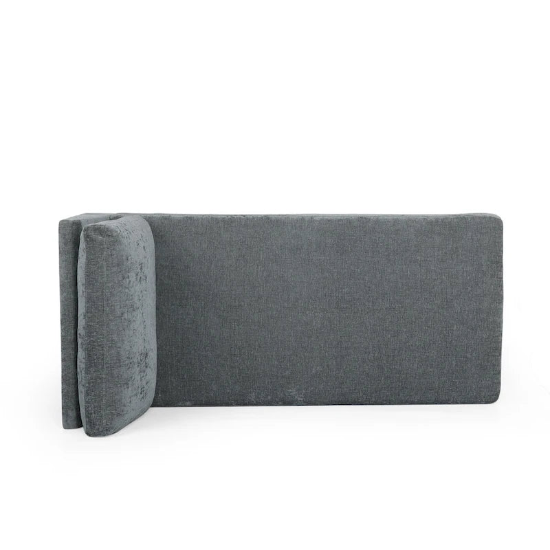Beamon Contemporary Fabric Chaise Lounge by  - 69.00 L x 29.00 W x 30.00 H