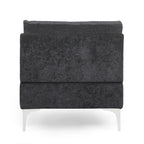 Beamon Contemporary Fabric Chaise Lounge by  - 69.00 L x 29.00 W x 30.00 H