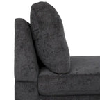 Beamon Contemporary Fabric Chaise Lounge by  - 69.00 L x 29.00 W x 30.00 H