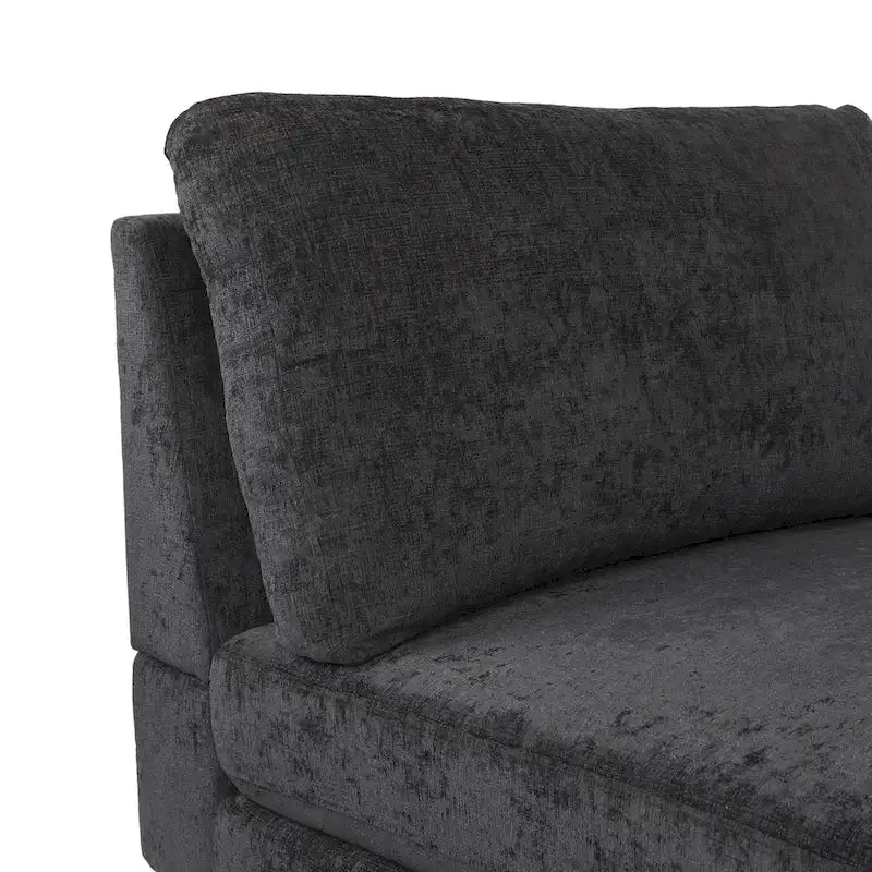 Beamon Contemporary Fabric Chaise Lounge by  - 69.00 L x 29.00 W x 30.00 H