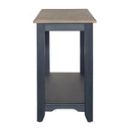 Summerville Navy Wire Brushed Sofa Table Living Room Accent