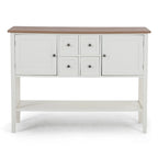 Buffet Sideboard Server Storage Cabinet Organizer with 4 Drawers