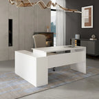Kerrogee Computer Desk L-Shaped Corner Desk Workstation Reversible