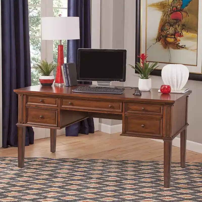  Vintage 60-inch Storage Desk