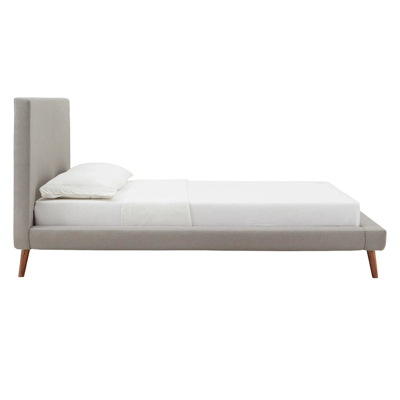 Laurencia Mid-Century Upholstered Platform Bed by  Modern
