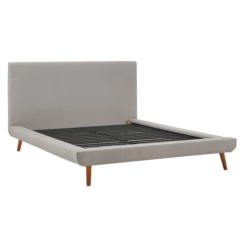 Laurencia Mid-Century Upholstered Platform Bed by  Modern