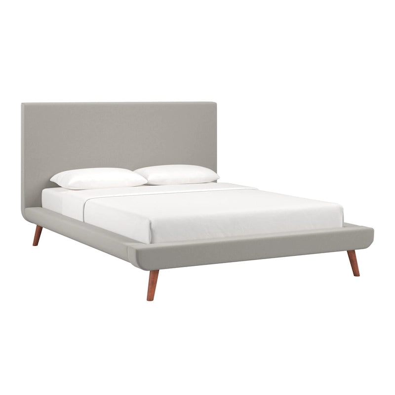 Laurencia Mid-Century Upholstered Platform Bed by  Modern