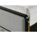 Anser Black and Grey 4-piece Bedroom Set