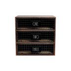 Desktop Organizer - ONE TWO THREE