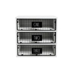Desktop Organizer - ONE TWO THREE