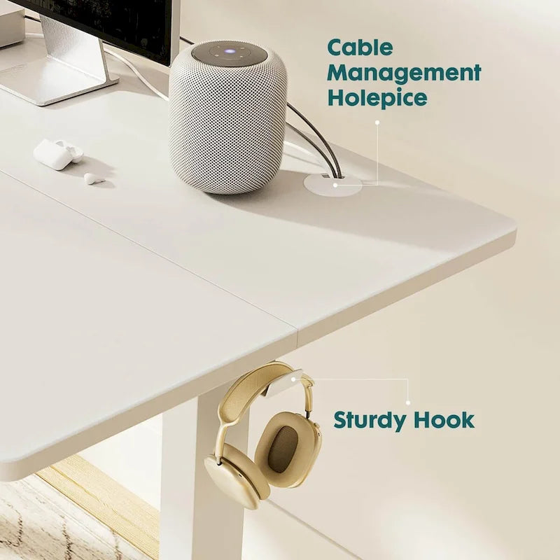 Electric Height Adjustable Ergonomic Computer Desk