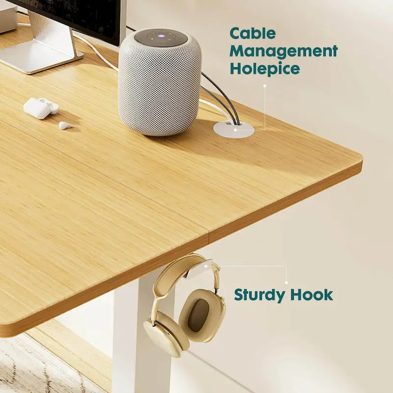 Electric Height Adjustable Ergonomic Computer Desk