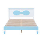 Full Size Wooden Bow Bed